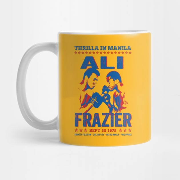 Thrilla in Manila Ali V's Frazier Vintage by Artizan